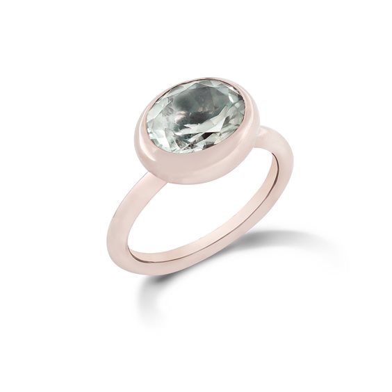 Anello Sangiorgi Preziosi Donna Candy in Oro Prasiolite 2.46 Ct FA4404R55.FIORE ROBERTA - FA4404R55.FIORE ROBERTA